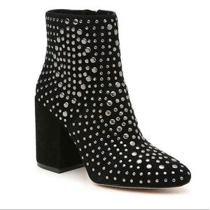 Vince Camuto Black Suede Bootie